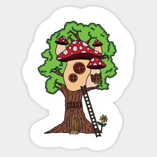 Treehouse Sticker